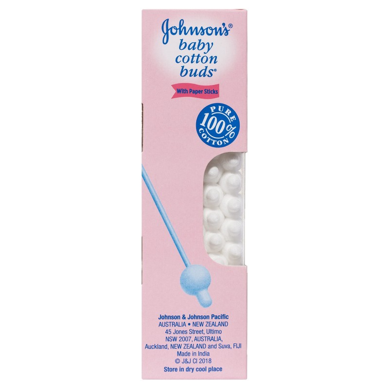 Johnson's Gentle Baby Cotton Buds 60 Pack