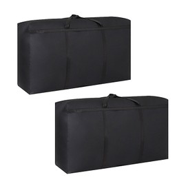 2 Pack Luggage Bags, Oxford Storage Bags, Travel Luggage Tote Bags, Breathable Canvas Storage Bags, Suitable for Bedding, Duvets, Blankets, Clothes (80 x 45 x 25 cm)
