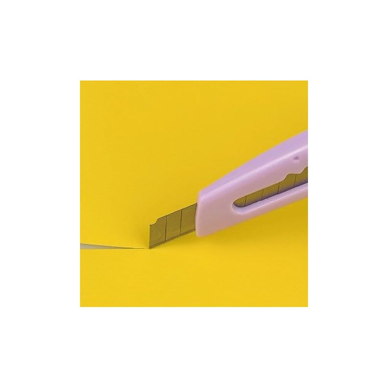 Generic Cute Retractable Purple Box Cutter