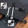 MIVES Universal Wrench Extender Adaptor, 1Pc 1/2 Inch Breaker Bar