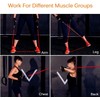 himaly Bands Set with Handle 10-150lbs Levels Strength Exercise Band