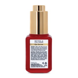Findley Retinol & Collagen Overnight Eye Serum | Minimize Fine Lines & Soften Crow's Feet | Youthful Glow (1 Fl Oz)