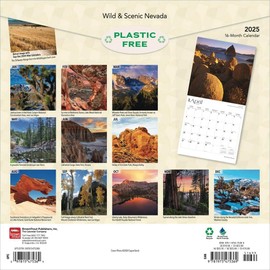 BrownTrout, Nevada Wild and Scenic 2025 Wall Calendar