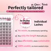 uCoolMe Venus One Size Lashes Individual Eyelashes Cluster Eyelash with