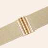 VONMELLI Wide Elastic Stretch Belt for Women - Trimmer Stretch