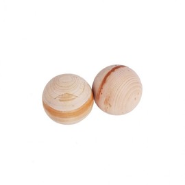 Lumina D Pure cypress wood 5cm self-massage balls 2 x 1 pressure ball Ji