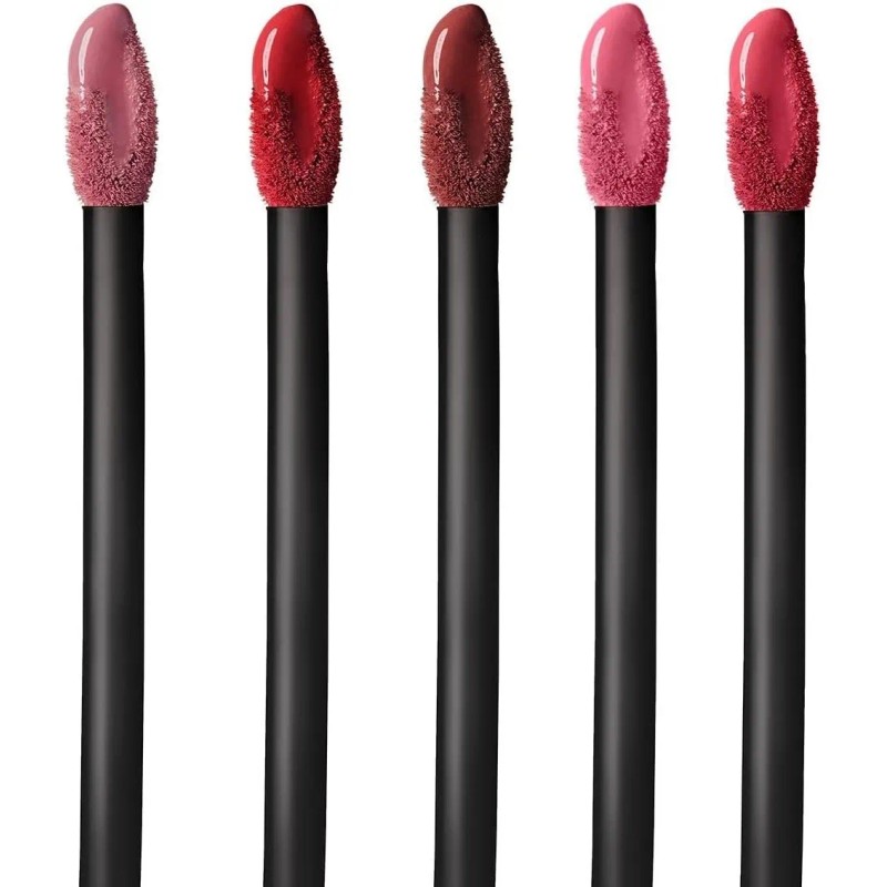 5 pack labiales liquidos matte Maybelline de larga duración superstay