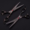 7.0 inch Professional Pet Grooming Scissors Set, Stainless Steel Straight