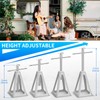 BEBOBLY RV Stack Jacks 4 Pack, Screw Jack Stands for