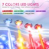 JAY SAREES Red-Light-Therapy-for-Face, 7-1 Colors Led Face Mask Light Therapy,