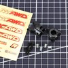 RCAWD Brass C Hub Carrier Set for Axial III SCX10