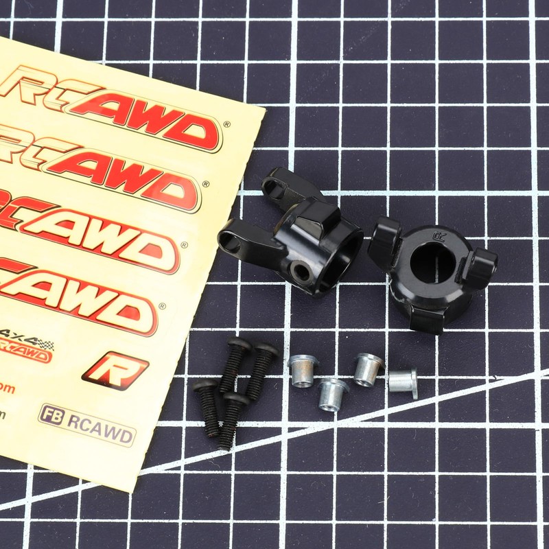 RCAWD Brass C Hub Carrier Set for Axial III SCX10