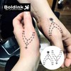 Boldink Semi-Permanent Jagua Tattoos 2 Weeks Long Lasting Waterproof Tattoo