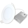 Led 9W 4- inch Round and Square 750 Lumen Dimmable
