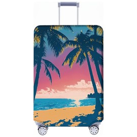 AMM Luggage Covers for Suitcase Tsa Approved, Suitcase Covers Protector Fit for Luggage 24-26 Inch Elastic