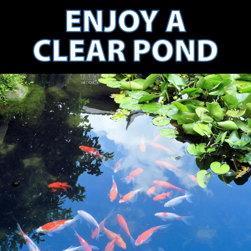 CrystalClear OneFix Beneficial Bio Clarifier Treatment for Clear Water Gardens,