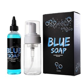 Tattoo Blue Soap Cleaning Soothing Healing Solution Highly Concentrated Tattoo Soap - Color: 4OZ