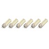 6Pcs GY6.35 LED Bulb 7W AC DC12V 700lm 72 LEDs
