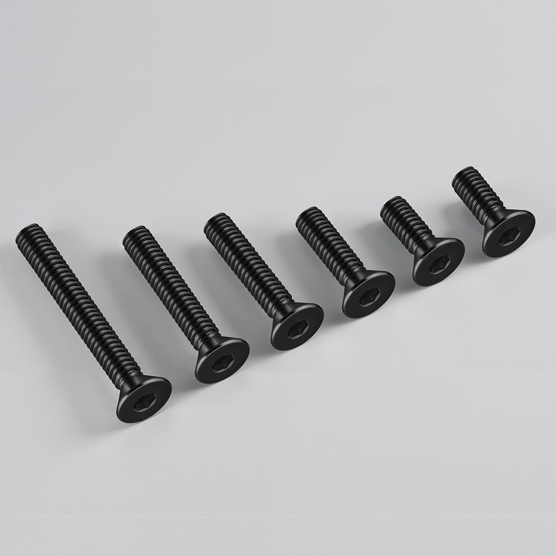 Zuyya Countersunk Screws M8 x 16 mm Hexagon Socket Drive
