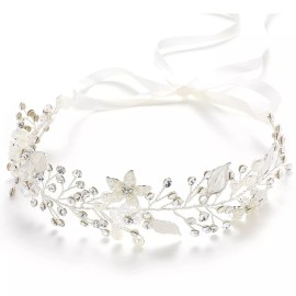 Coucoland Diadema Para Niña De Flores Con Diseño De Flores P