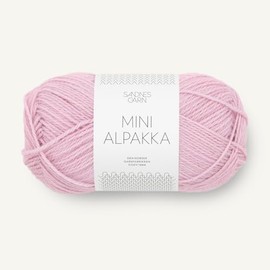 SANDNES GARN Mini Alpaca Wool Colour: Pink Lilac (4813) 50 g/Approx. 150 m