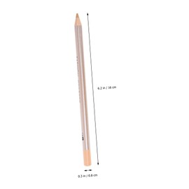 Baluue Sturdy Wooden Concealer Pencils Set White Waterproof for Daily Makeup Present