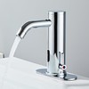 HHOOMMEE Automatic Touchless Bathroom Sink Faucets Sensor Motion Activated Hands