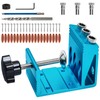 Pocket Hole Jig Kit with 3 Drill Hole Guide Pocket