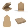 AKAR Brown Mini C7/A7 Large Letter Size Box, 101x101x20mm -