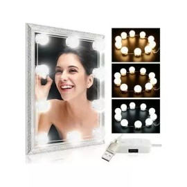 Didier Market Luces Led Para Espejo Tocador Cargador Usb Serie