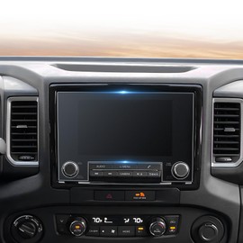 CDEFG Matte Tempered Glass for 2022-2024 Nissan Frontier Screen Protector, 9 Inch Touchscreen Accessories Anti-Glare
