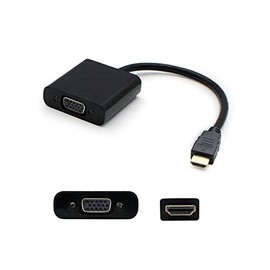 ADD-ON-Computer PERIPHERALS, L ADDON 5PK HDMI 1.3 to VGA M/F Black ADPT