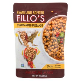 Fillo's Beans - Panamanian Garbanzo - Case Of 6-10 Oz.