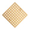 Holge Square Shower Drain Cover, 4 Inch, SUS304 Stainless Steel,