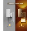 L LOHAS LED Night Light, Amber Night Light, Dimmable Night
