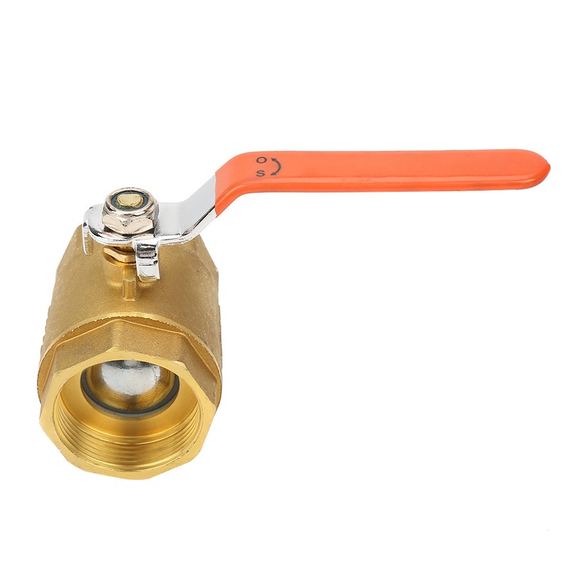 1pc DN40 1-1/2"BSP Brass Pipe Ball Valve 1.6MPa for Water