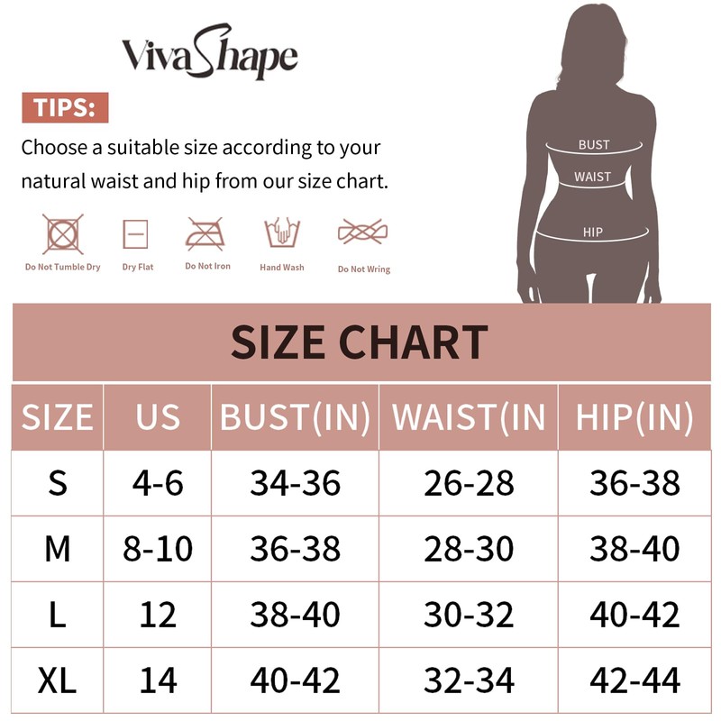 Vivashape - Faja moldeadora sin tirantes para mujer, sin costuras,