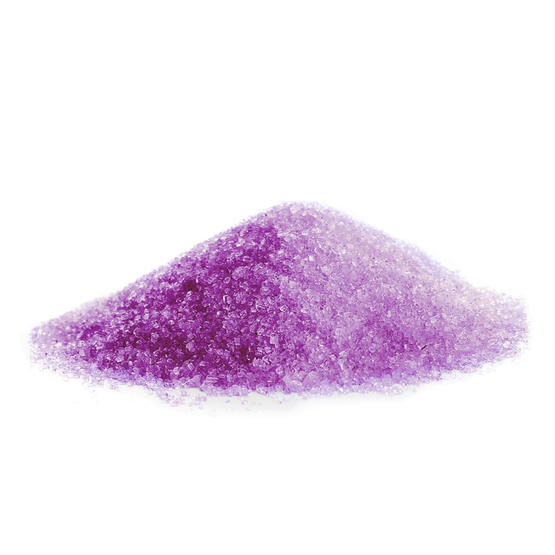 Birch & Meadow Sanding Sugar, Lavender, Colorful Sugar Crystals for