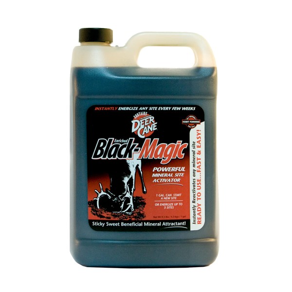 EVOLVED HABITATS Deer Cane Black Magic Liquid Mineral Deer Attractant
