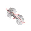 JZK Stainless steel screw thread pitch cutting gauge tool, 60