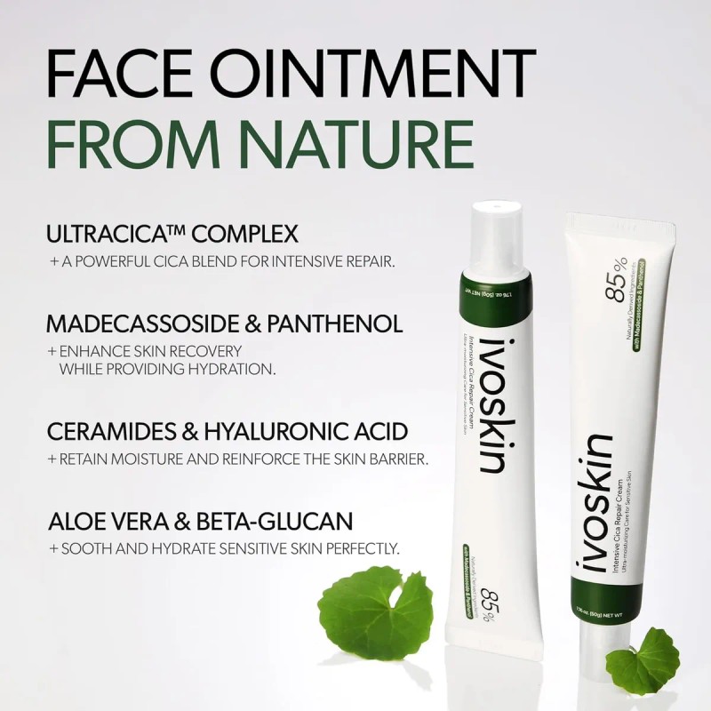 Intensive Cica Repair Cream (Korean, with Dexpanthenol) ✨🌿 skin care