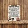 Shawprint Limited MY DOG'S BEDTIME PRAYER RETRO STYLE METAL TIN