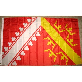 Alsace France Flag 3'x5' French Province Banner