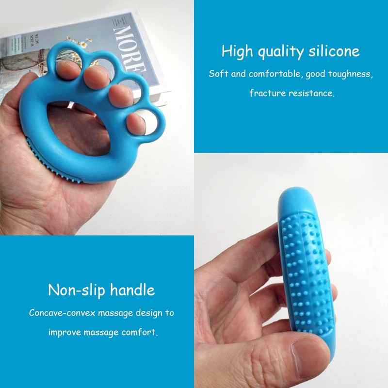Pack of 2 Finger Trainer, Split Finger Grip Strength Trainer,