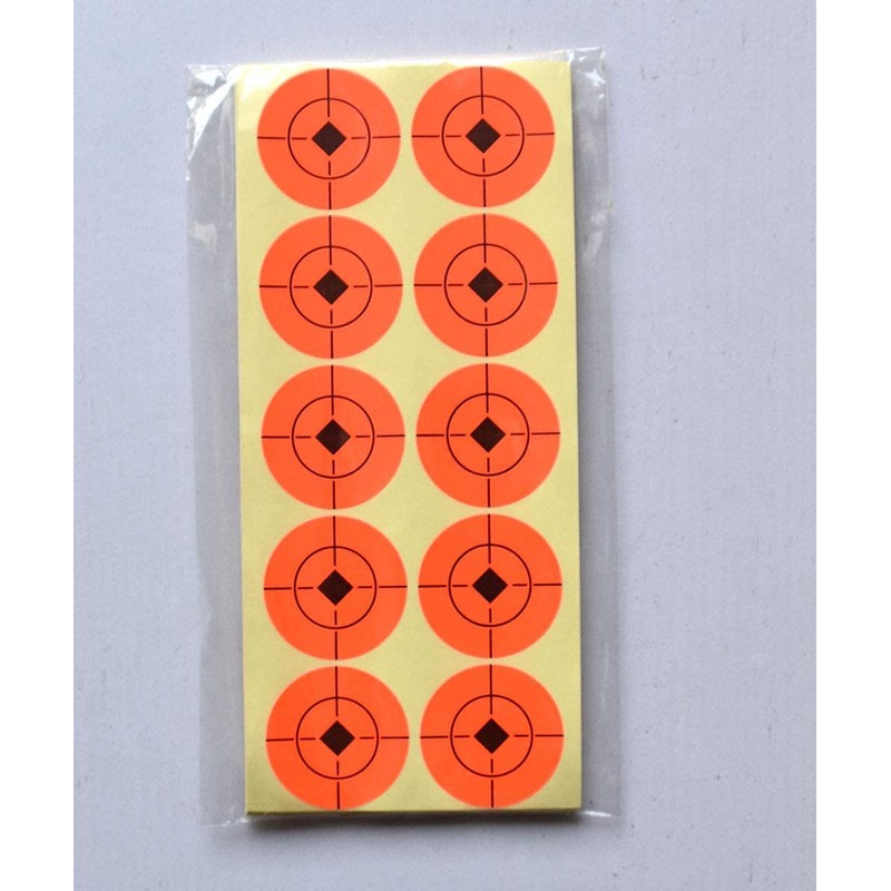 ANCLLO 250 Per Pack Stick On Targets Spots 5cm Target