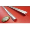 Basic Aluminum Half Round Rod (.375") 3/8" Dia, x 6
