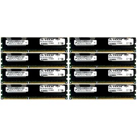 A-Tech Micron 32GB Kit 8X 4GB PC3-10600 1.5V for Dell Precision Workstation T5600 20D6F T7500 SNPJDF1MC/16G T7600 A6996807 T5500 A2626071 A2626092 A3721494 A3721500 A3721505 Memory RAM