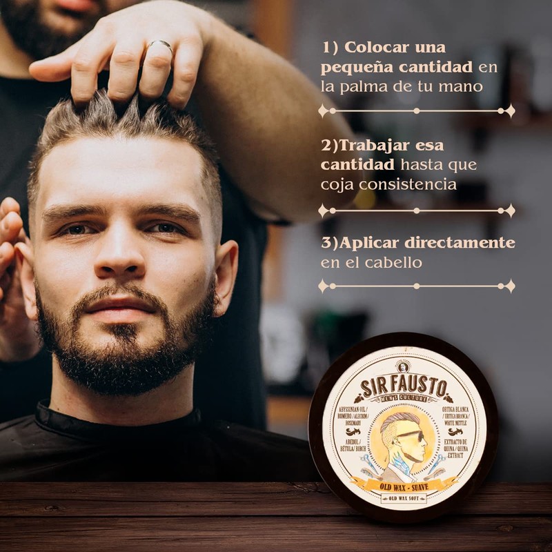 Sir Fausto Old Wax Soft Styling Wax 100 ml.