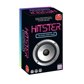 Jumbo Hitster - Juego de cartas de fiesta de música, 2 a 10 jugadores, 300 éxitos de música icónicos, ideal para adultos y familiares                 