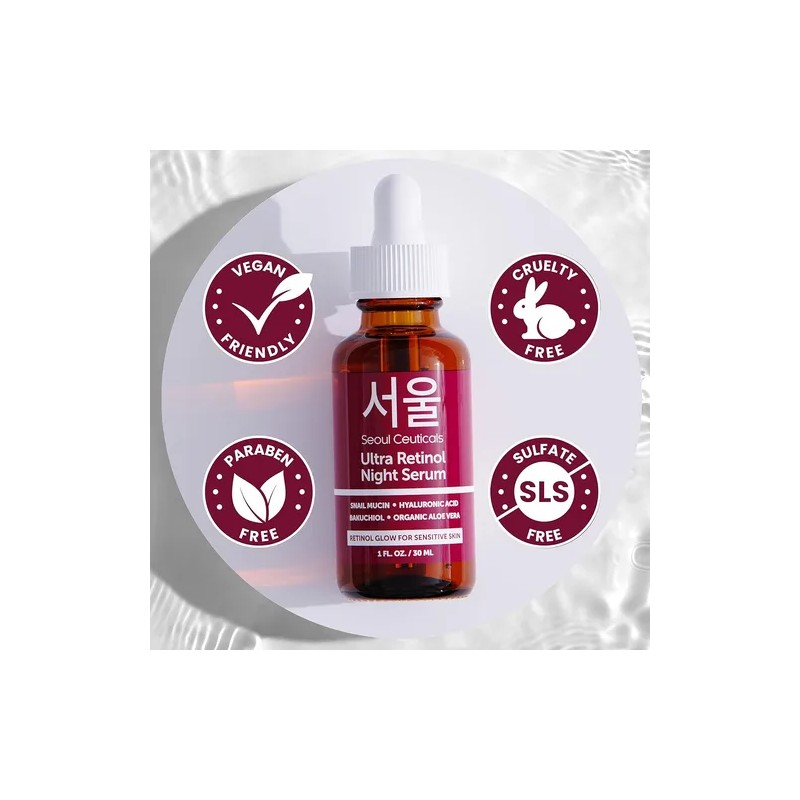 Serum De Noche K-beauty De Mucina De Caracol Coreano